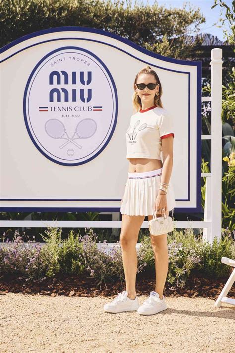 miu miu saint tropez|MIU MIU TENNIS CLUB.